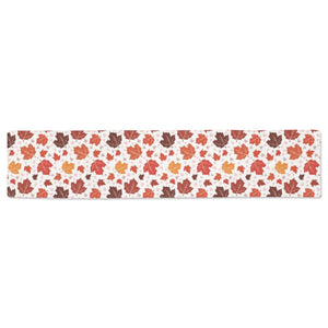Colorful Maple Leaf pattern Table Runner
