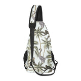 Monkey sloth lemur palm trees pattern All Over Print Chest Bag