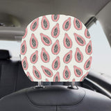 papaya pattern Car Headrest Cover