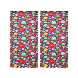 Tea pots Pattern Print Design 01 Gauze Curtain