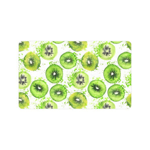 Watercolor kiwi pattern Doormat