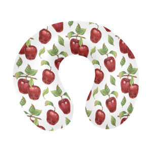 Red apples pattern U-Shaped Travel Neck Pillow