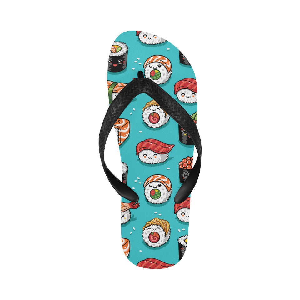 Cute sushi pattern Unisex Flip Flops