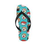 Cute sushi pattern Unisex Flip Flops