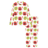 Alien Pattern Print Design 05 Women's All Over Print Pajama Set