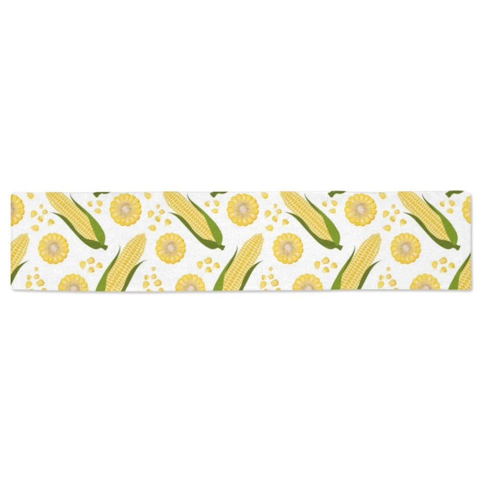 Corn Pattern Print Design 05 Table Runner