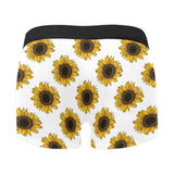 sunflowers design pattern Men's All Over Print Boxer Briefs Men's Underwear