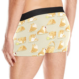 Cute fat shiba inu dog pattern Men's All Over Print Boxer Briefs Men's Underwear