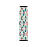 Surfboard Pattern Print Design 02 Car Seat Belt Cover