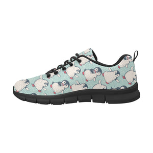 Cute Penguin pattern Women's Sneaker Shoes