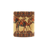Camel polynesian tribal design pattern Morphing Mug Heat Changing Mug