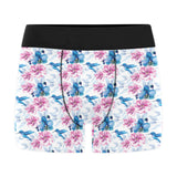 Hummingbird Pattern Print Design 02 Men's All Over Print Boxer Briefs Men's Underwear