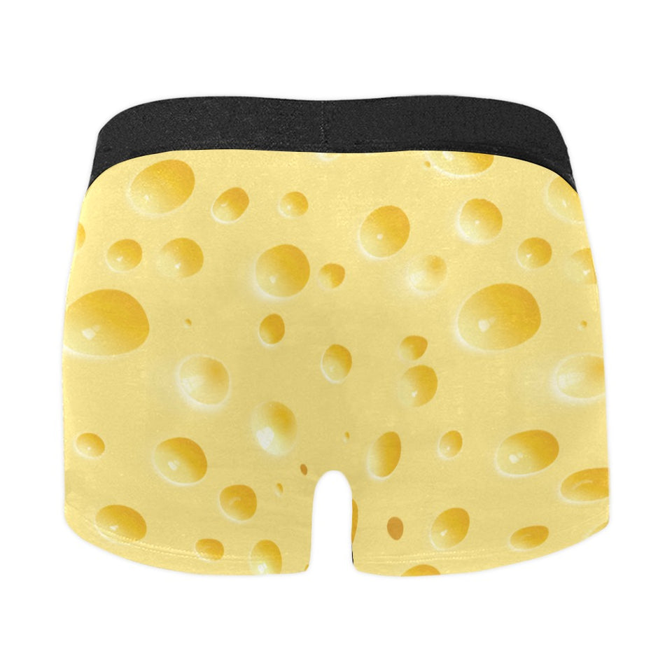 Cheese texture Men's All Over Print Boxer Briefs Men's Underwear