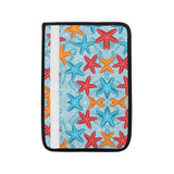 Blue red orange starfish pattern Car Seat Belt Cover