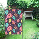 Colorful donut glaze pattern House Flag Garden Flag