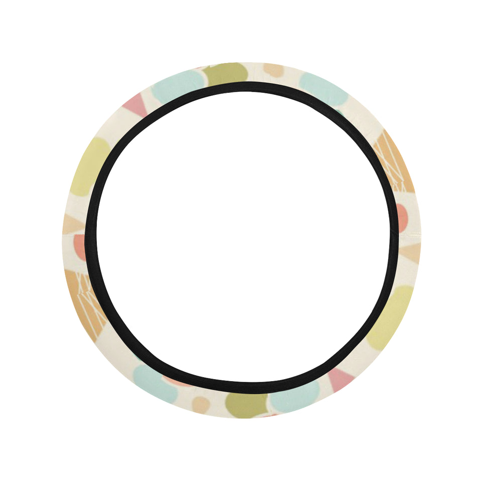Ice cream cone pattern Car Steering Wheel Cover