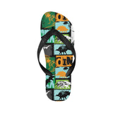dinosaurs print pattern Unisex Flip Flops