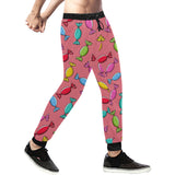 Colorful wrapped candy pattern Unisex Casual Sweatpants