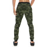 Digital Green camouflage pattern Unisex Casual Sweatpants