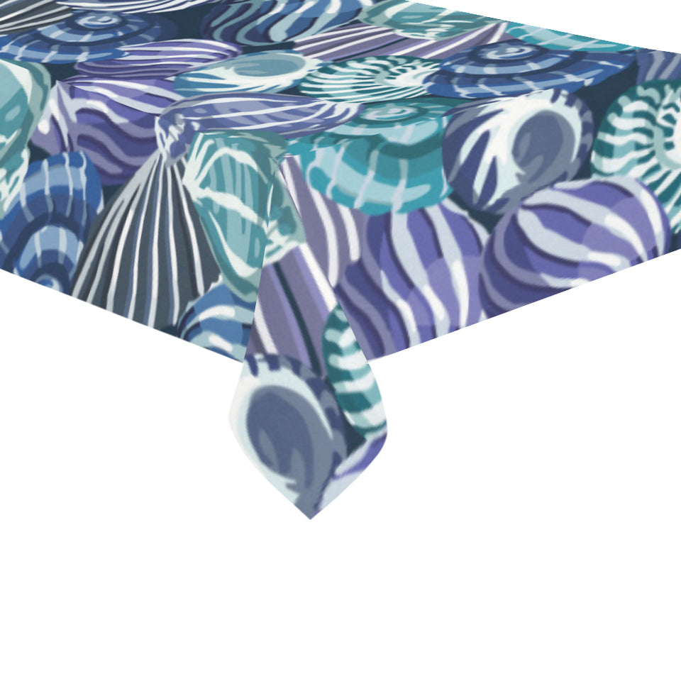 Shell design pattern Tablecloth