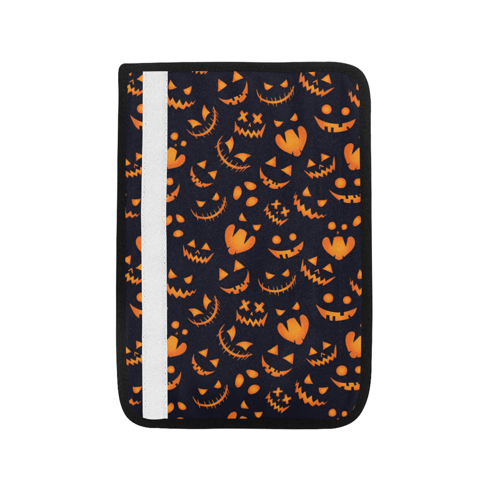 Halloween pattern Pumpkin background Car Seat Belt Cover