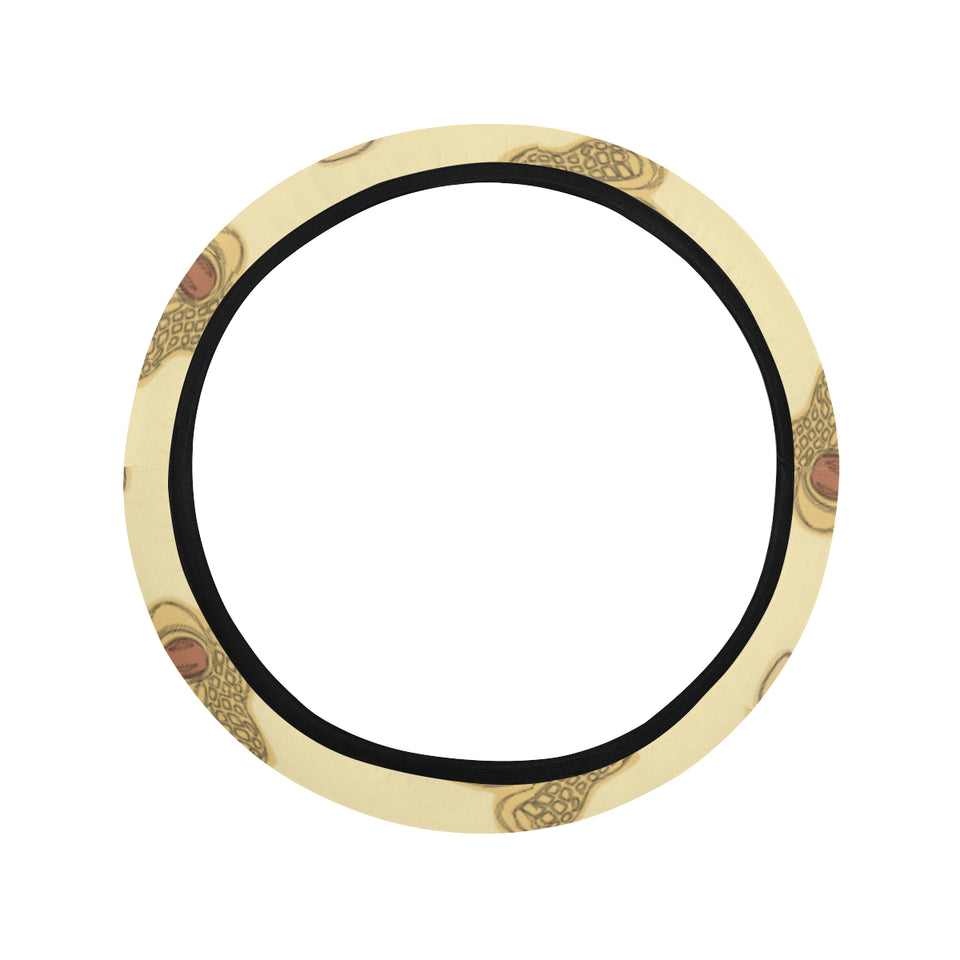 peanuts design pattern Car Steering Wheel Cover