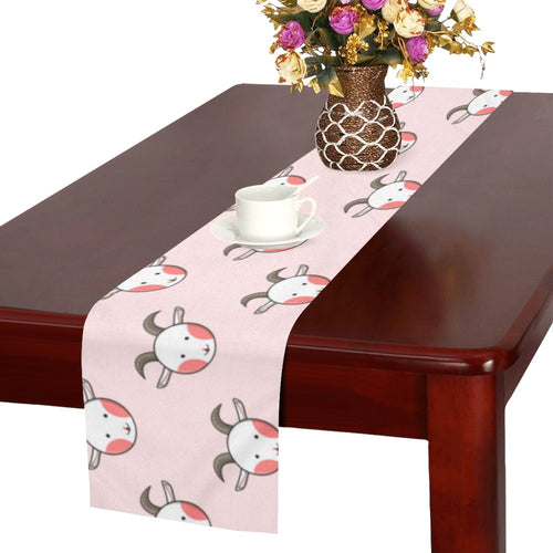 Cute goat pattern Table Runner