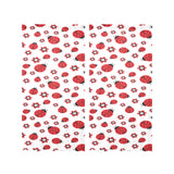 Ladybug Pattern Print Design 04 Gauze Curtain