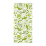 Cute frog dragonfly pattern Beach Towel