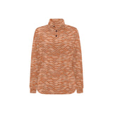Brick Printed Pattern Print Design 02 Women's Long Sleeve Polo Shirt