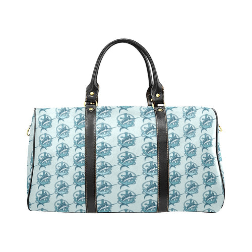 Swordfish Pattern Print Design 05 Travel Bag