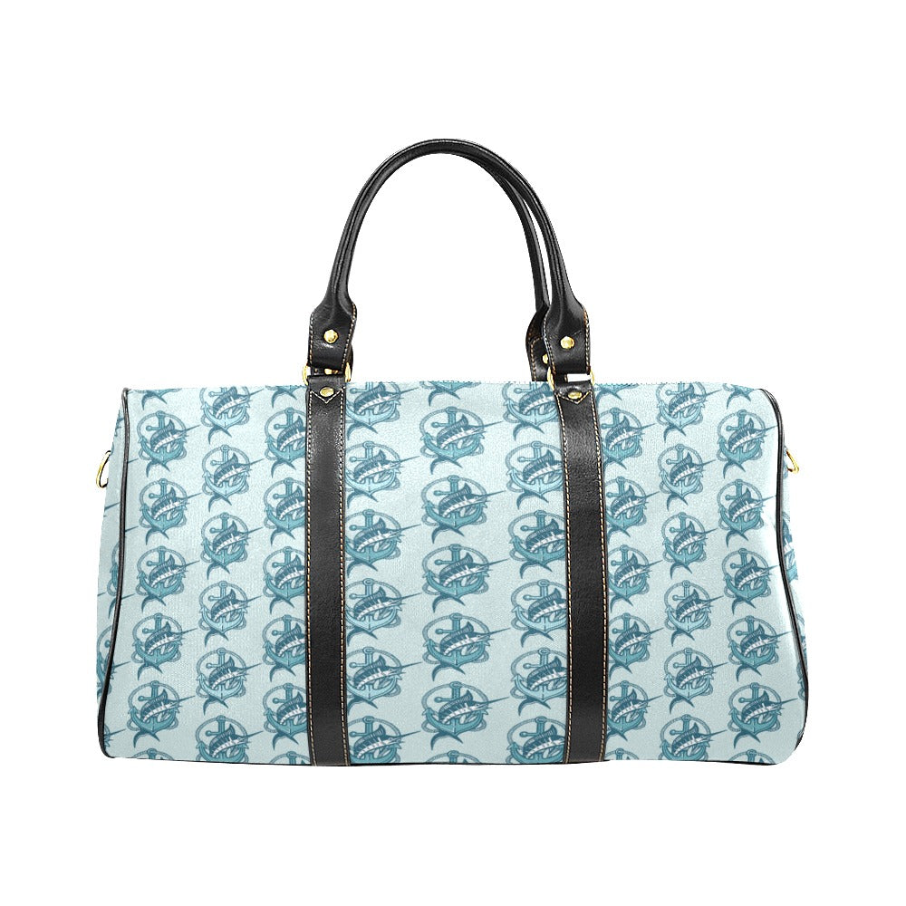 Swordfish Pattern Print Design 05 Travel Bag