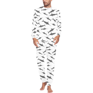 Swordfish Pattern Print Design 04 Men's All Over Print Pajama