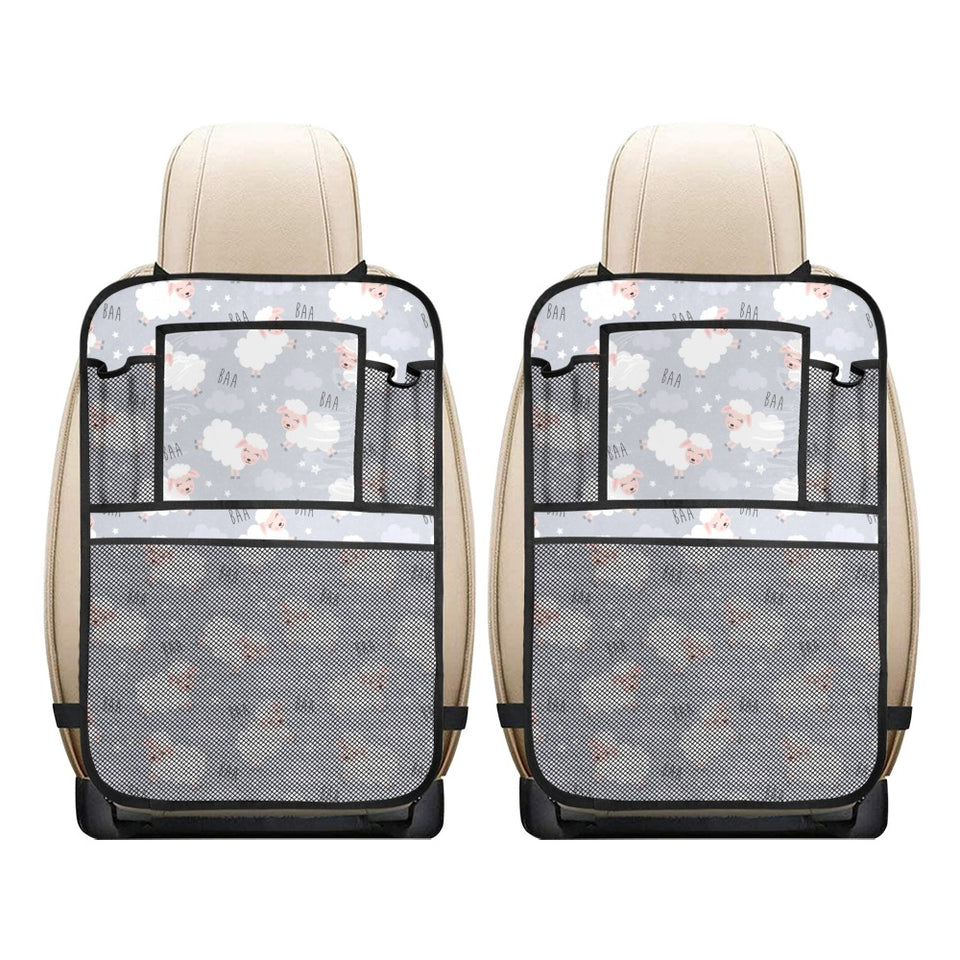 Sweet dreams sheep pattern Car Seat Back Organizer