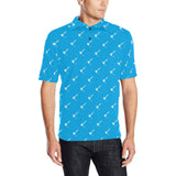 Darts Pattern Print Design 05 Men's All Over Print Polo Shirt