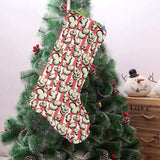Popcorn Pattern Print Design 05 Christmas Stocking