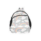 Cute rainbow clound star pattern All Over Print Chest Bag