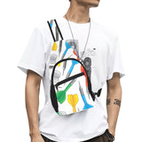 Darts Pattern Print Design 03 All Over Print Chest Bag