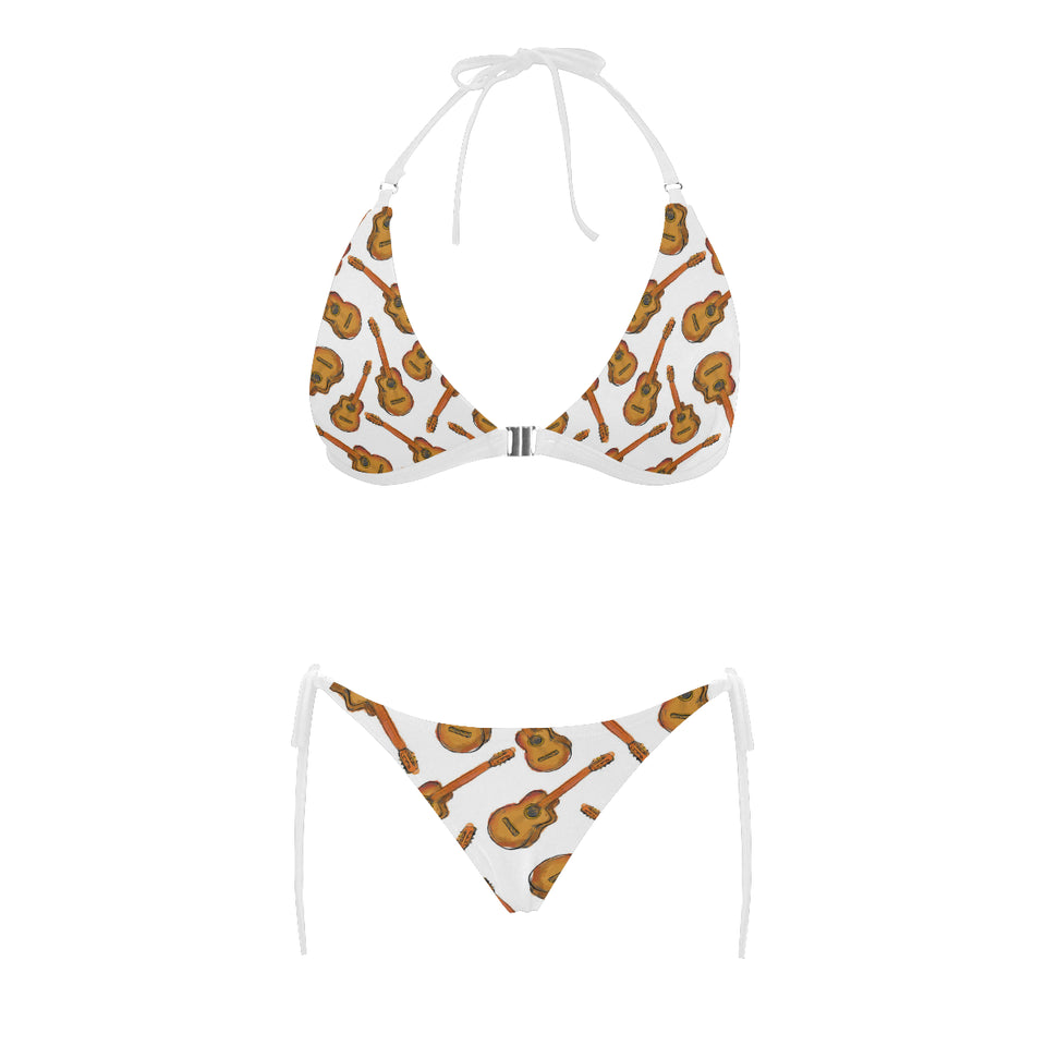 Paint Guitar Pattern Sexy Bikinis Two-Piece Swimsuits
