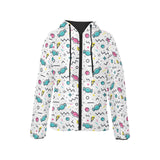 Candy design pattern Women's Padded Hooded Jacket