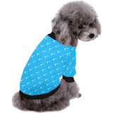 Darts Pattern Print Design 05 All Over Print Pet Dog Round Neck Fuzzy Shirt