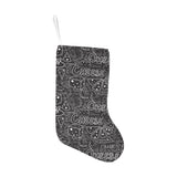Handwritten cheese pattern Christmas Stocking