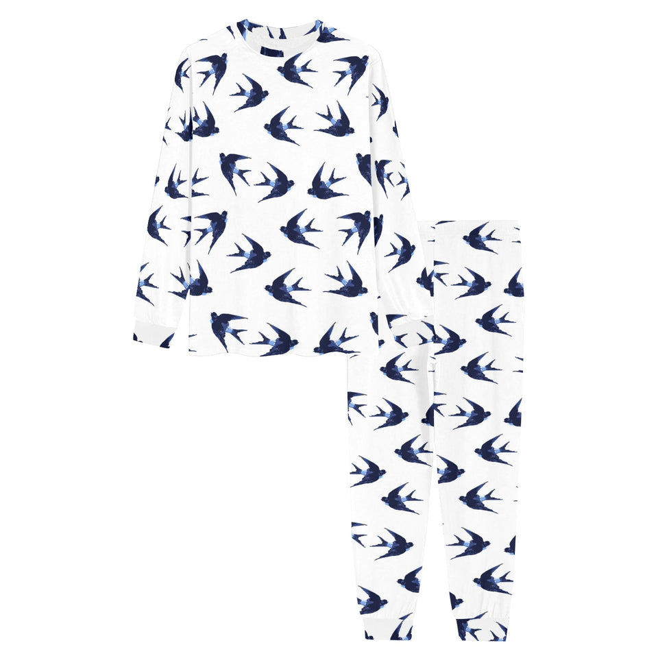 Swallow Pattern Print Design 03 Men's All Over Print Pajama