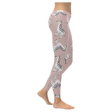 Cute zebra pattern Women's Legging Fulfilled In US