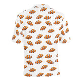 Clown Fish Pattern Print Design 03 Men's All Over Print Polo Shirt