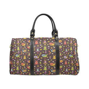 Snail Pattern Print Design 02 Travel Bag