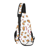 peanuts pattern background All Over Print Chest Bag