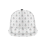 Penguin pattern All Over Print Snapback Cap