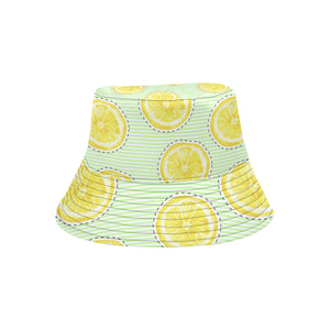 slice of lemon pattern Unisex Bucket Hat