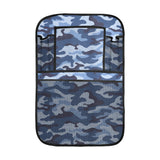Blue camouflage pattern Car Seat Back Organizer